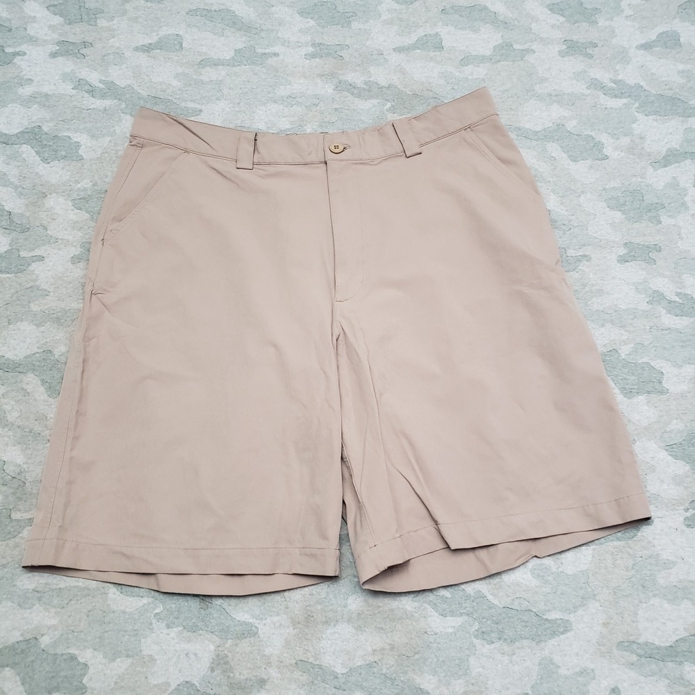 Under Armour Shorts Mens 38 Brown Pockets Bermuda‎
